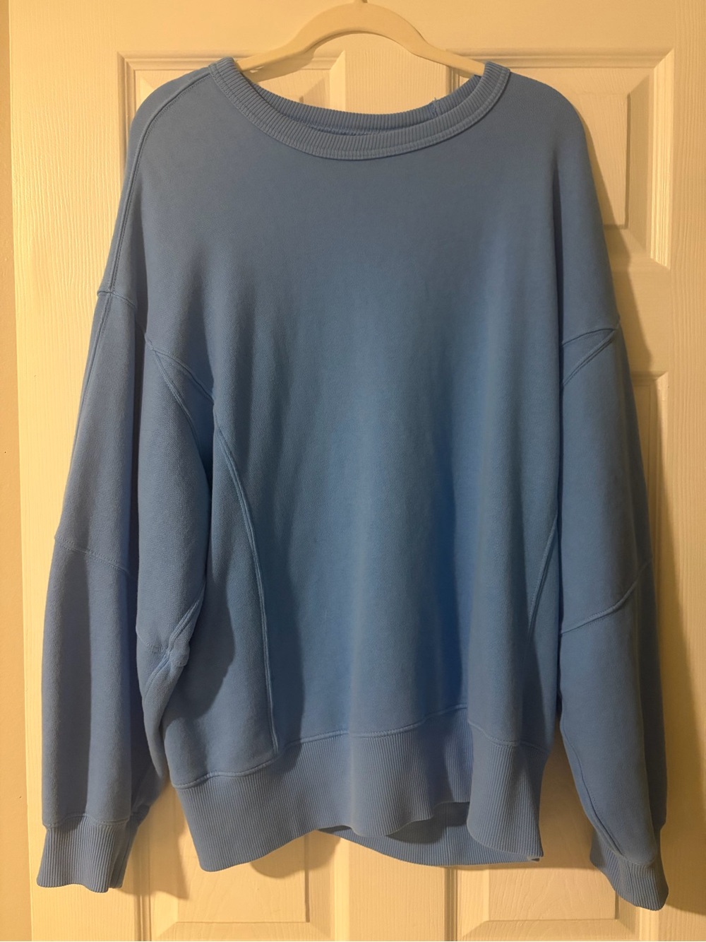 Light Blue Aerie Crewneck Sweatshirt